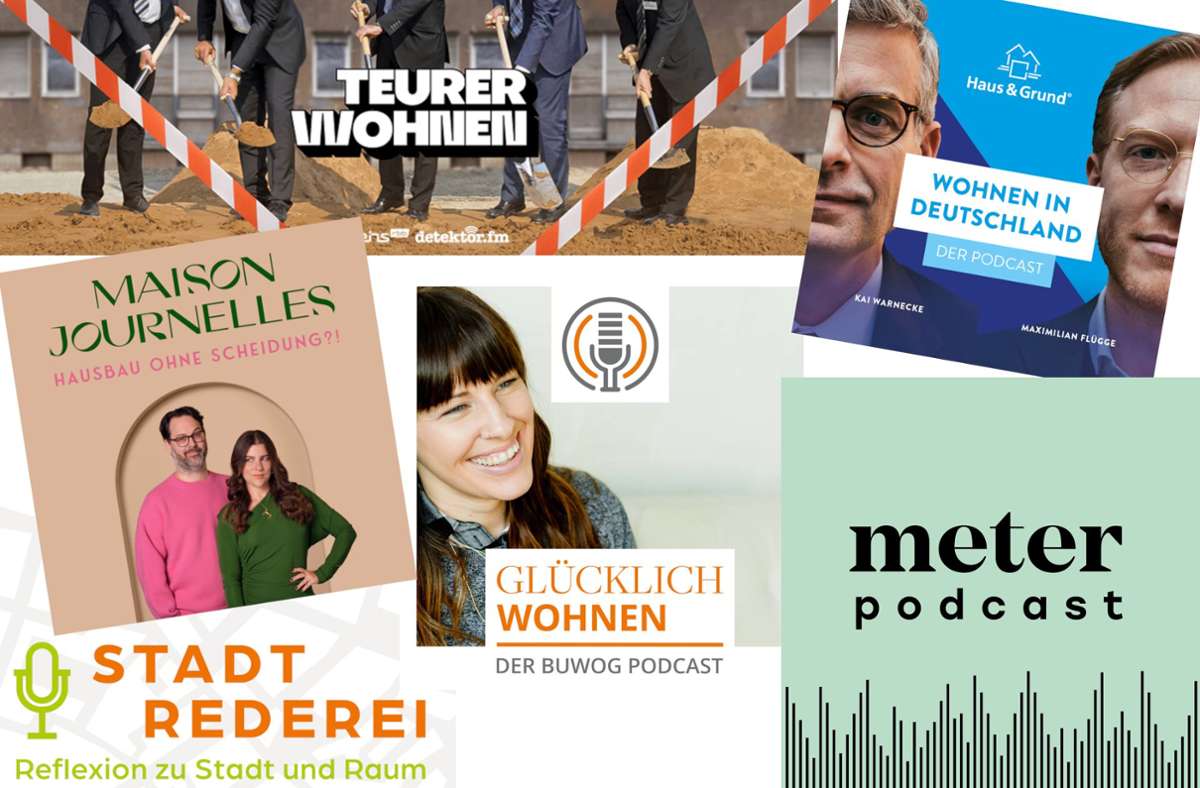 Podcasts Wohntrends: Die besten Podcasts über Architektur, Immobilien und Wohnen