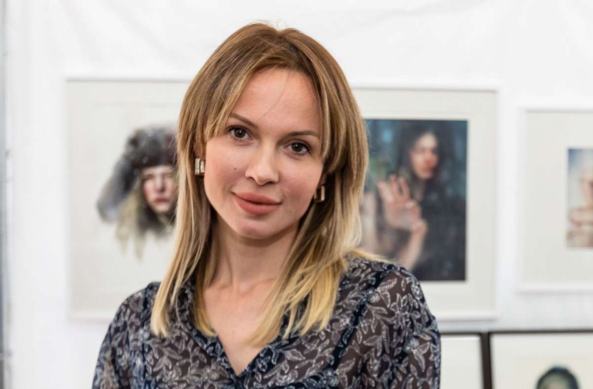 Ausstellung in Böblinger Galerie: Ukrainische Künstlerin schöpft neuen Mut