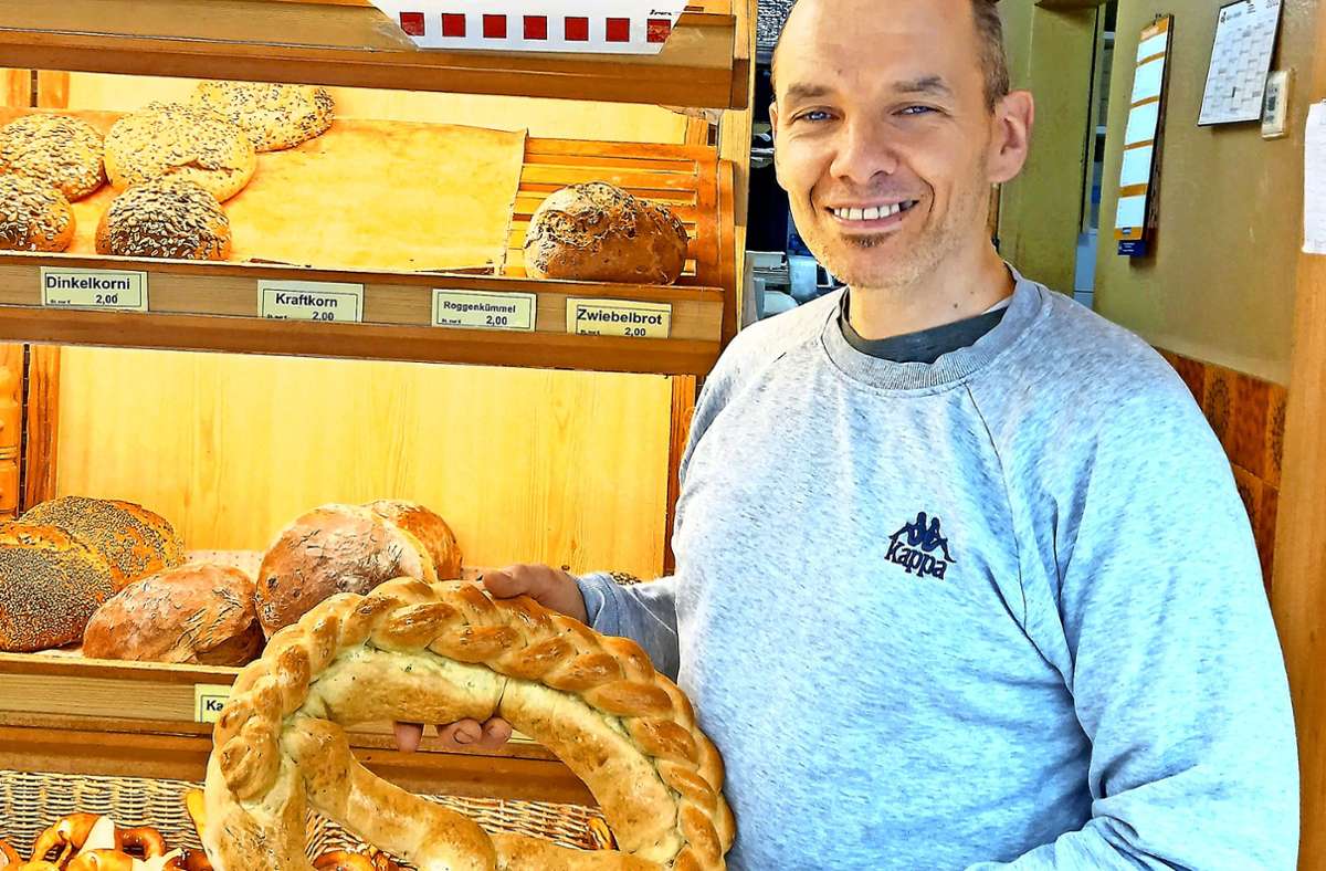 Bäckerei Saur in Fellbach schließt: Zum Abschied eine Neujahrsbrezel