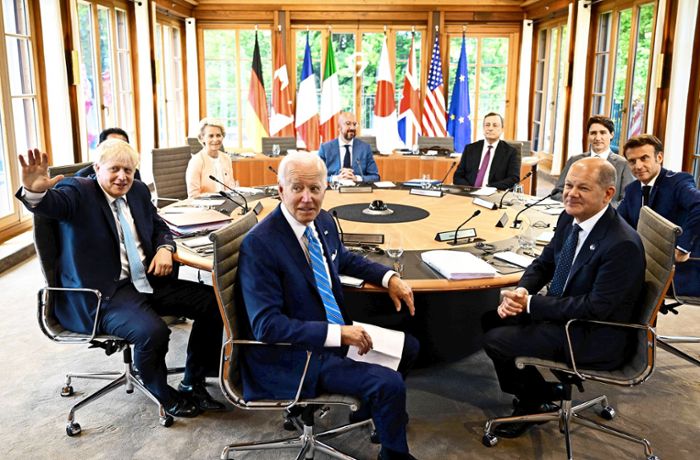 G7-Gipfel auf Schloss Elmau hat begonnen: Joe Biden lobt Olaf Scholz’ Ukraine-Kurs
