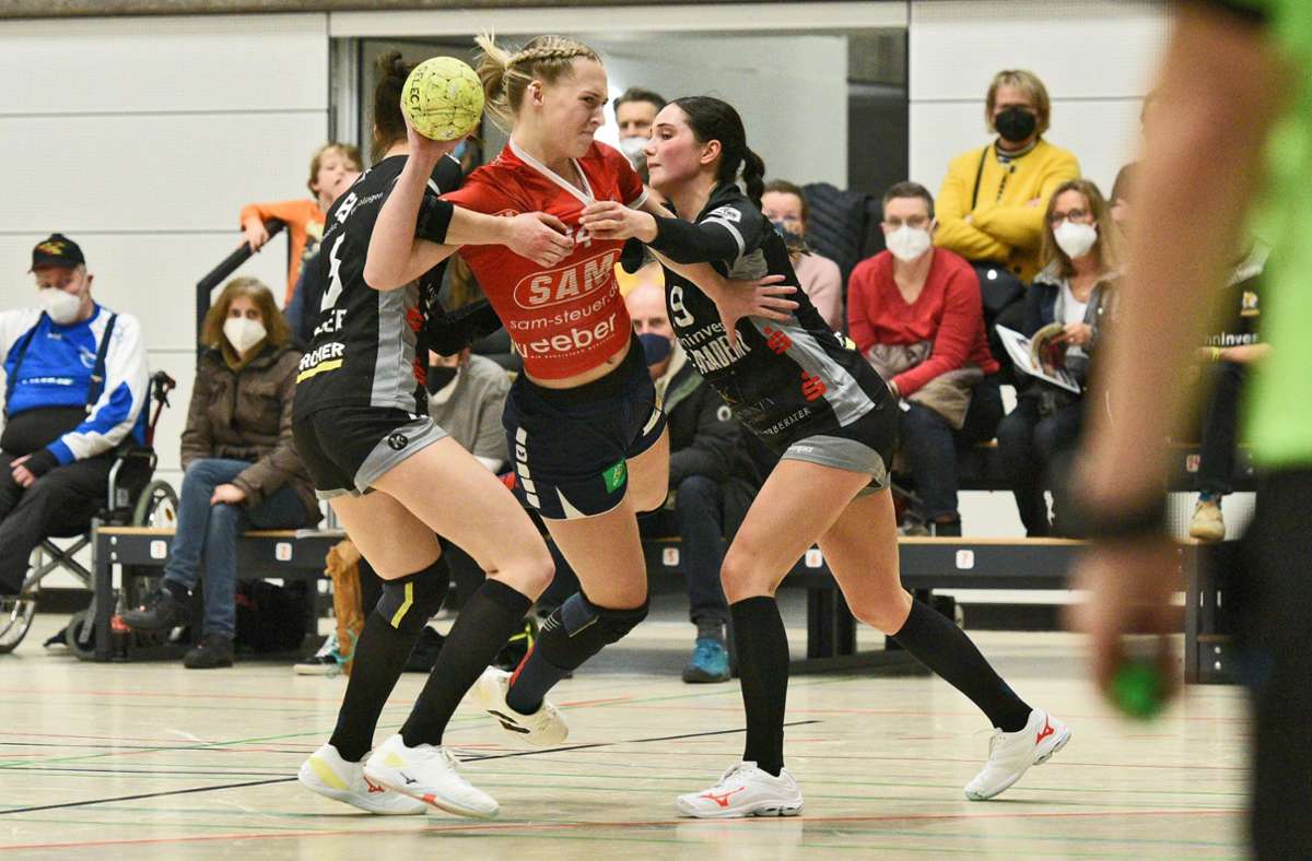 2. Handball-Bundesliga Frauen: SG H2Ku Herrenberg kommt in Waiblingen unter die Räder