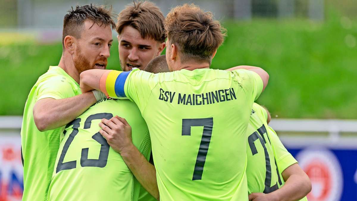 Fußball-Verbandsliga: Der GSV Maichingen beschenkt seinen Trainer