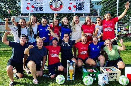 Die Fußballfrauen der SG Grafenau/Sindelfingen Ladies II freuen sich aufs Landesfinale im Erdinger-Meister-Cup. Foto: privat