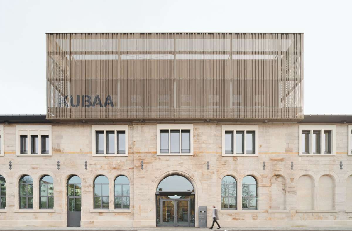 Der Kulturbahnhof in Aalen,  KUBAA, um- und aufgebaut vom Büro  A+R Architekten aus Stuttgart. Dafür gab’s den Preis „Beispielhaftes Bauen 2022“.