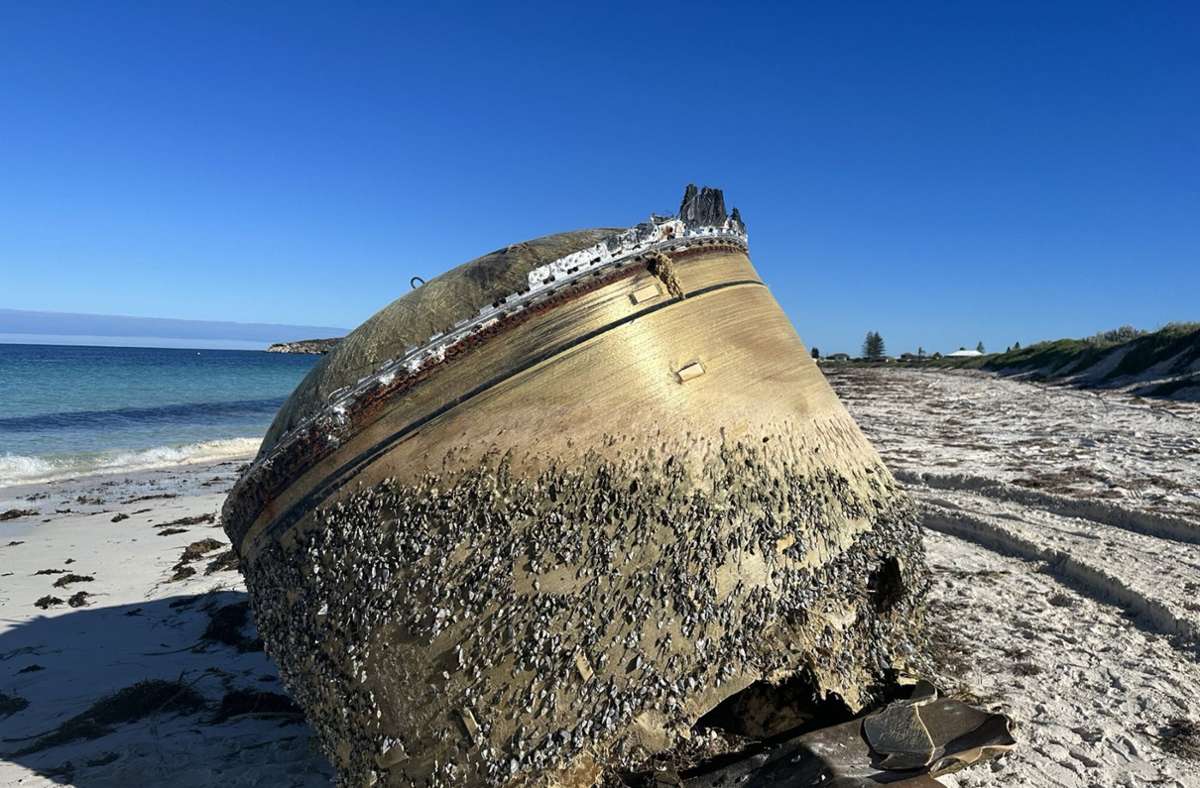 An australischen Strand angespült: Worum es sich bei dem mysteriösen Objekt wohl handelt