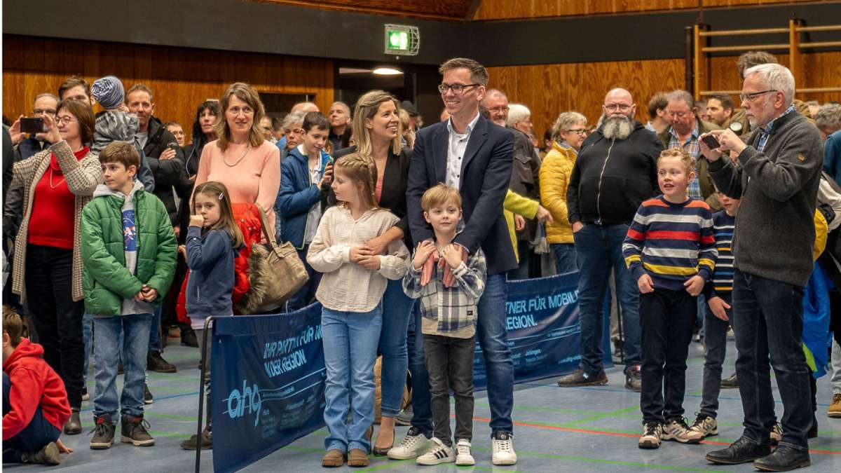 Neuer Bürgermeister für Mötzingen: Eine  Überraschung und eine Kündigung  am Wahlabend