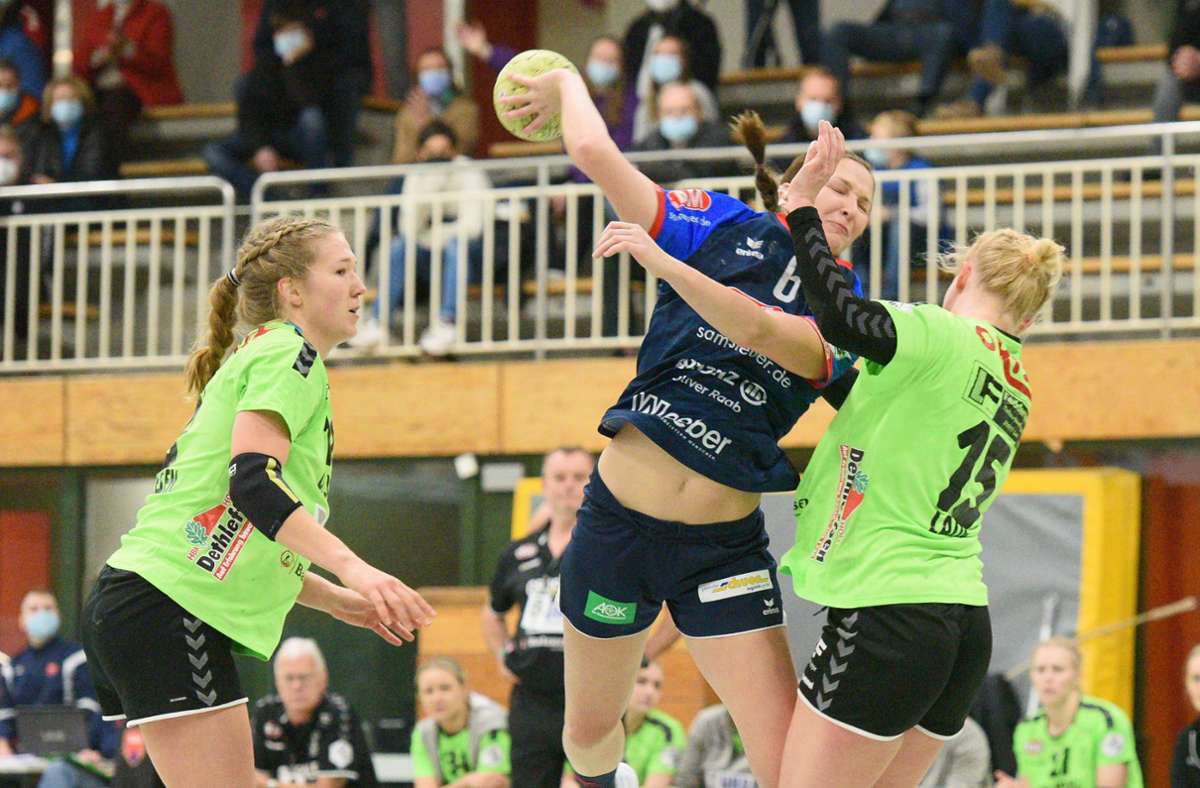 2. Handball-Bundesliga Frauen: Die SG H2Ku Herrenberg braucht im Heimspiel  gegen TuS Lintfort  einen Sieg