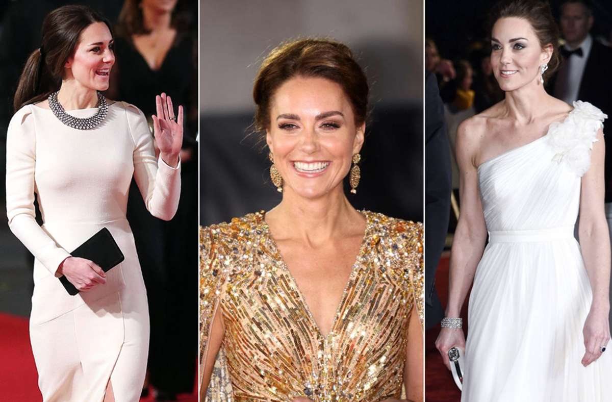 Herzogin Kate: Ihre spektakulärsten Abendkleider