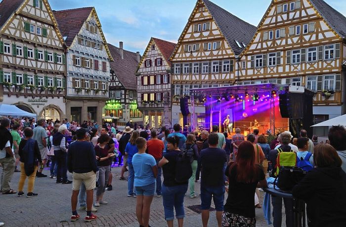 Herrenberg als Musikmeile: Urlaubsfeeling beim  Straßenmusikfest