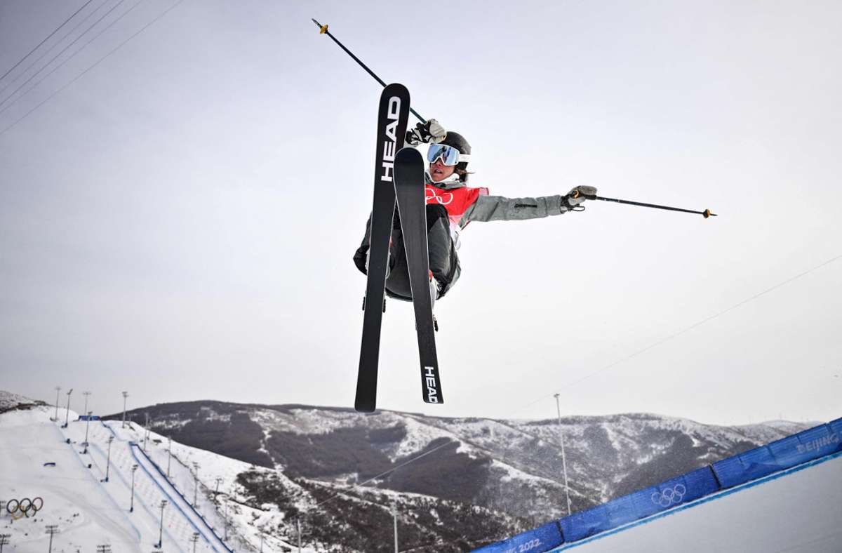 Freestyle-Skifahrerin Sabrina Cakmakli steht im Finale.