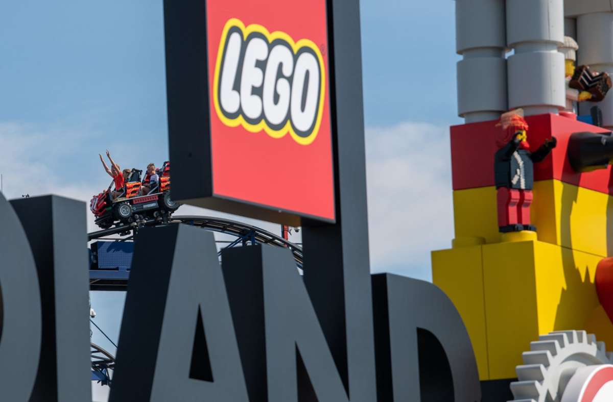 Das Legoland befindet sich an der A8 bei Günzburg.