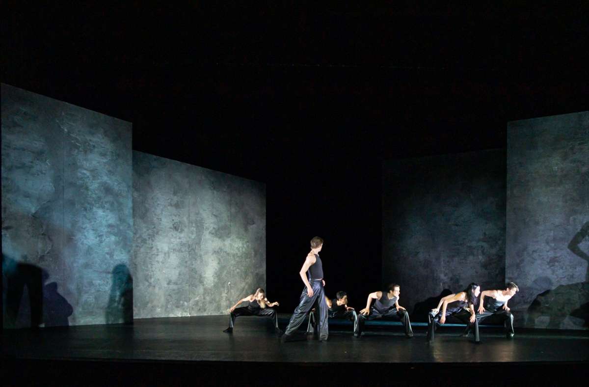 Ensembleszene in „Lost Room“: Fabio Adorisios Stück bekam vom Publikum viel Applaus.