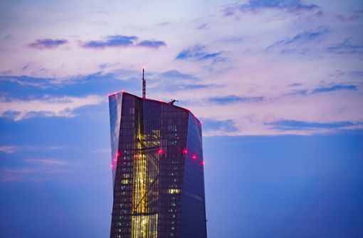 Der Sitz der  Europäischen Zentralbank in Frankfurt Foto: dpa/Frank Rumpenhorst