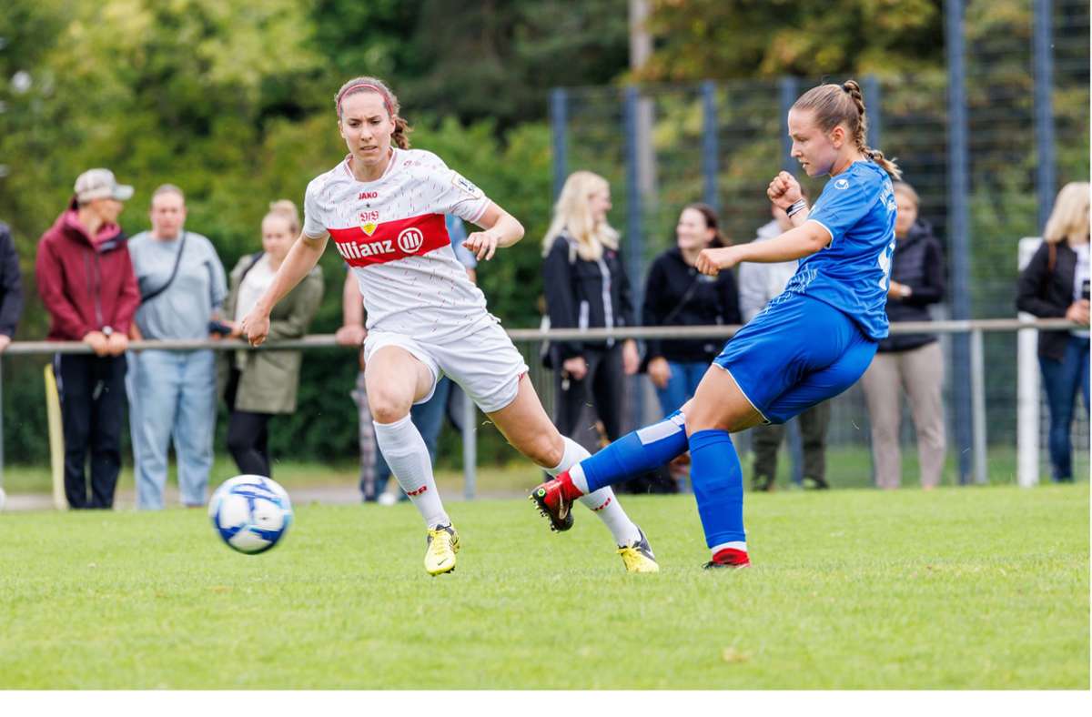 Fußball Frauen, WFV -Pokal: 0:4 – für die VfL Sindelfingen Ladies kommt gegen den VfB Stuttgart das Aus