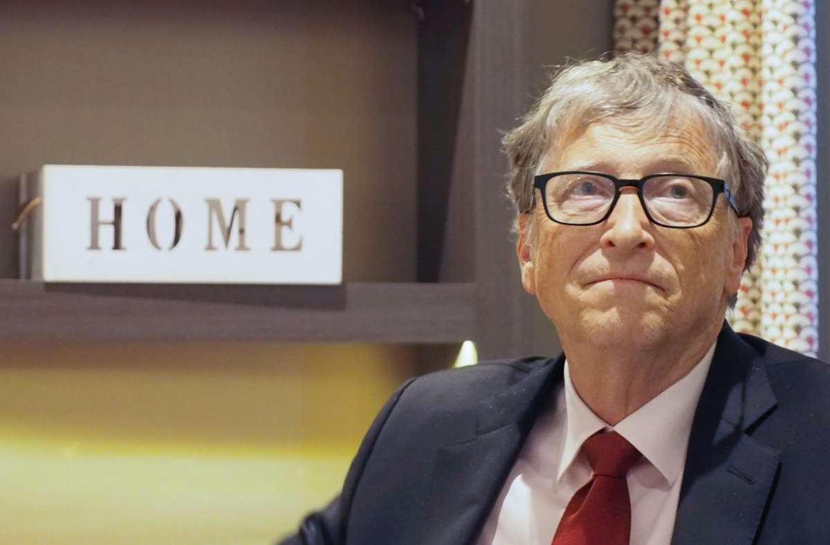 Microsoft-Gründer Bill Gates Foto: dpa/Christian Böhmer