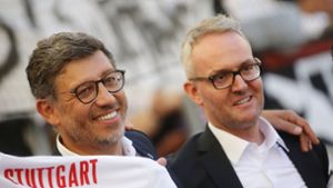 VfB-Präsident Claus Vogt sagt „Danke“