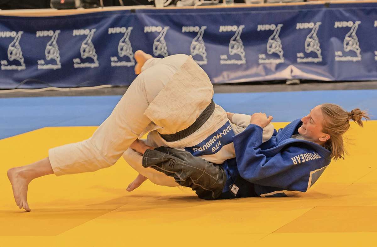 Judo beim VfL Sindelfingen: Pauline Starke wird mit dem deutschen Mixed-Team Fünfte bei der WM