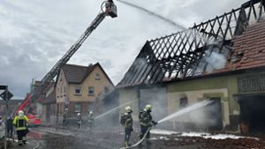 Brand in altem Bauernhaus – immenser Schaden