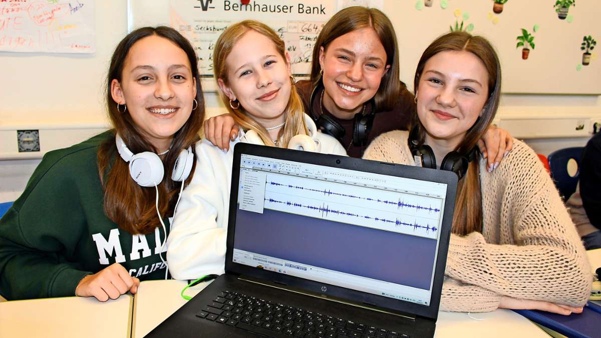 Radio an Schulen: Bernhäuser Schüler setzen eigene Themen bei Big FM