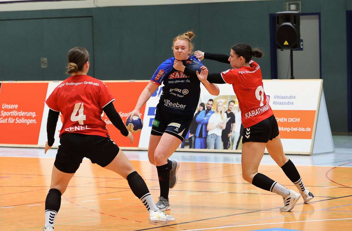 2. Handball-Bundesliga Frauen: SG H2Ku Herrenberg gewinnt mit 28:24 gegen HSV Solingen-Gräfrath