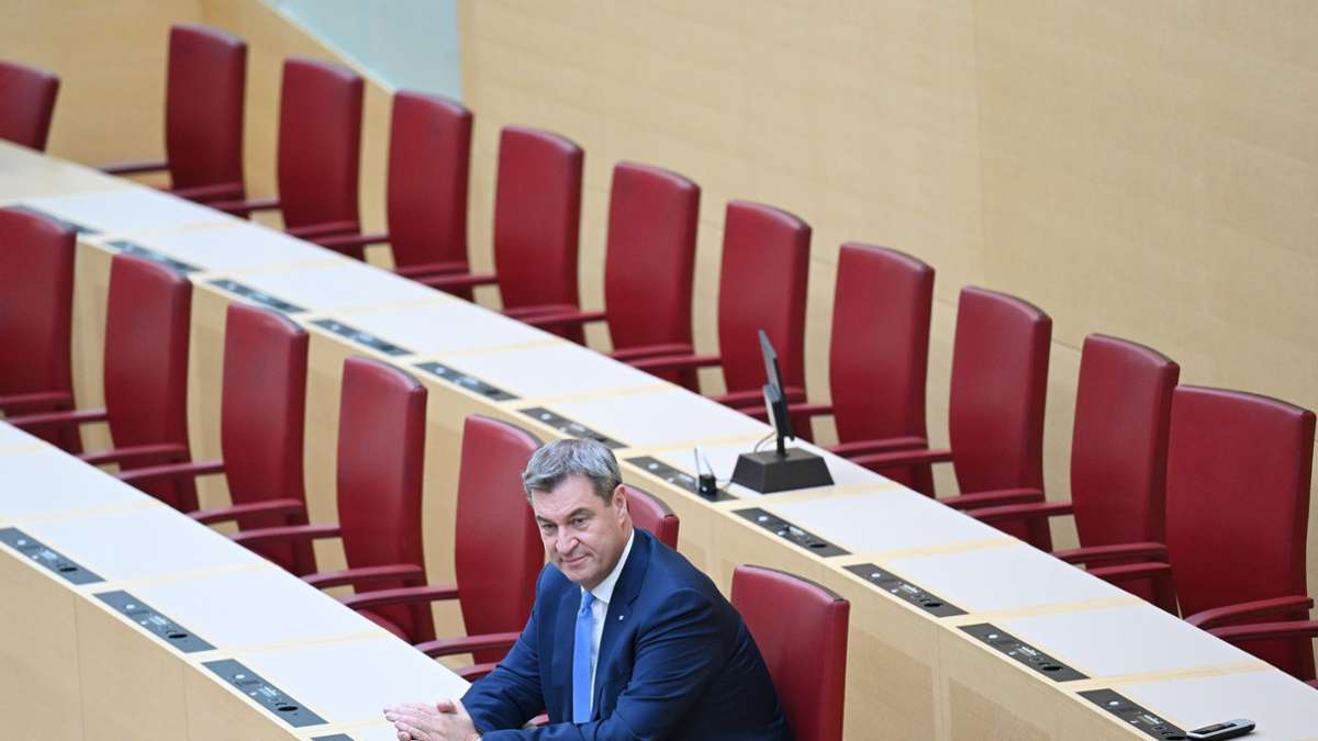 Als Ministerpräsident wiedergewählt: Die K-Frage in der Union: Markus Söder lauert auf seine Chance