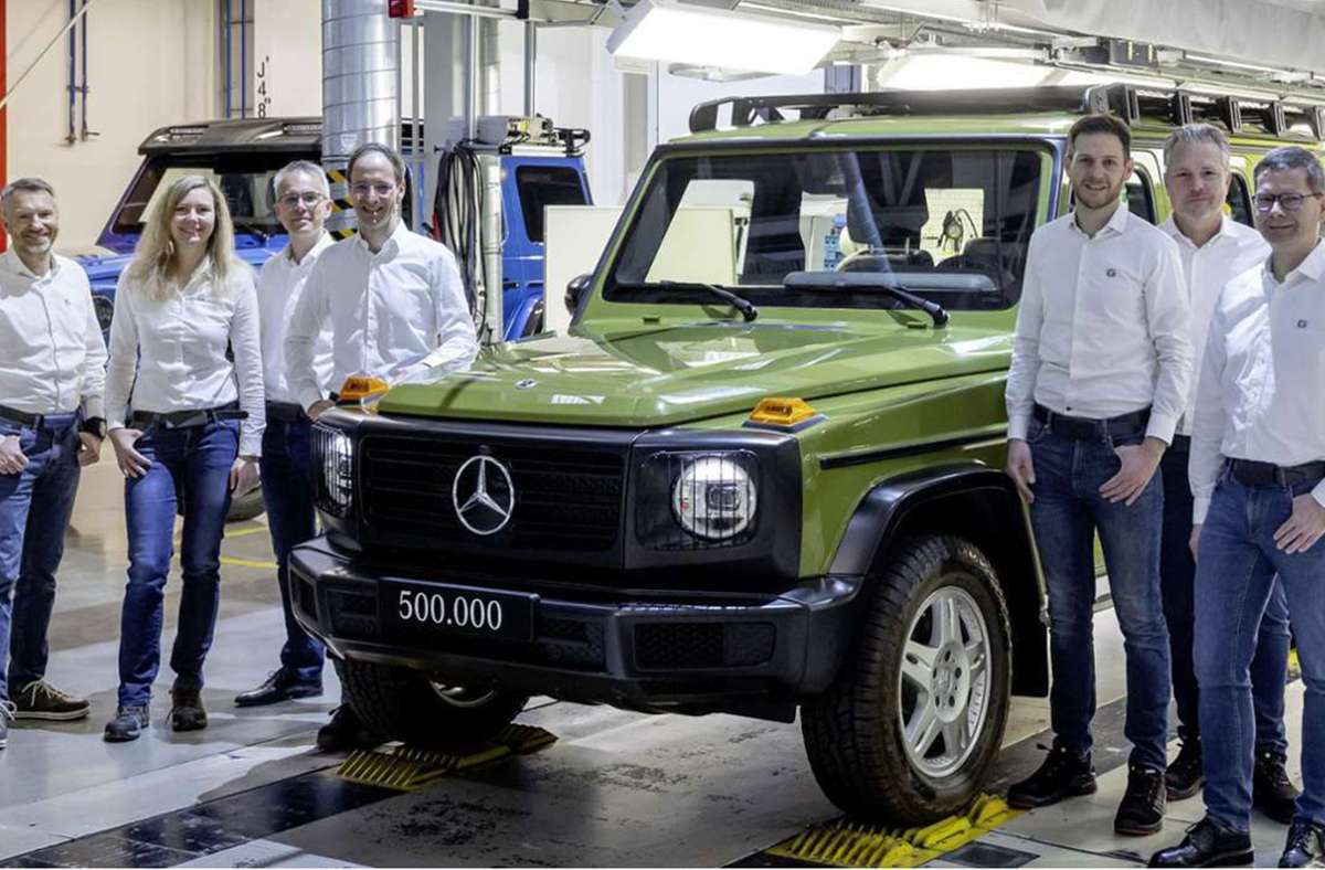 Produktionsjubiläum bei Mercedes: G-Klasse macht die halbe Million voll