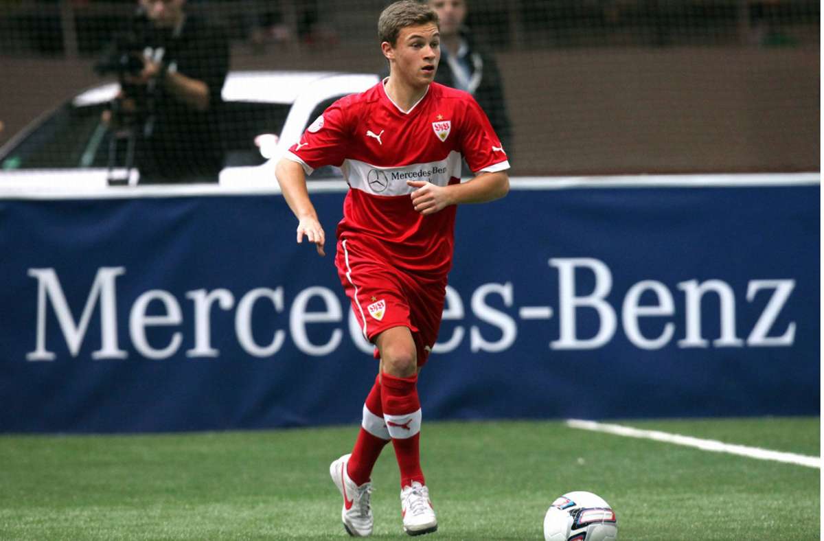 Joshua Kimmich kickte von 2007 bis 2013 in der Jugend des VfB Stuttgart.