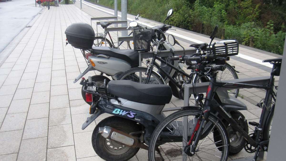 Mobilität in Erdmannhausen: Viele Räder, aber nur wenige Radler
