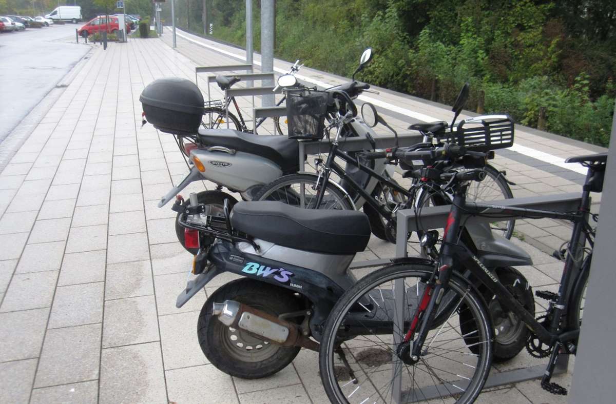 Mobilität in Erdmannhausen: Viele Räder, aber nur wenige Radler