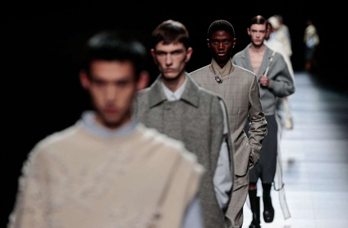 Die Herrenkollektion von Dior: Eines von vielen Highlights der Pariser Fashion Week.