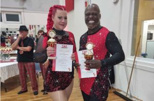 Bachata-Tanzen: Janine Kuhn und Fernandes Luyengo aus Böblingen sind deutscher Meister