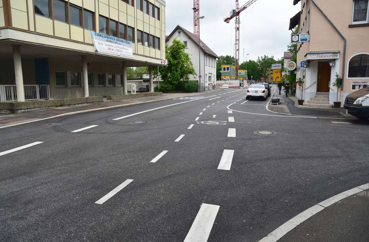 Baustellen in Böblingen: Karlstraße vier Wochen gesperrt