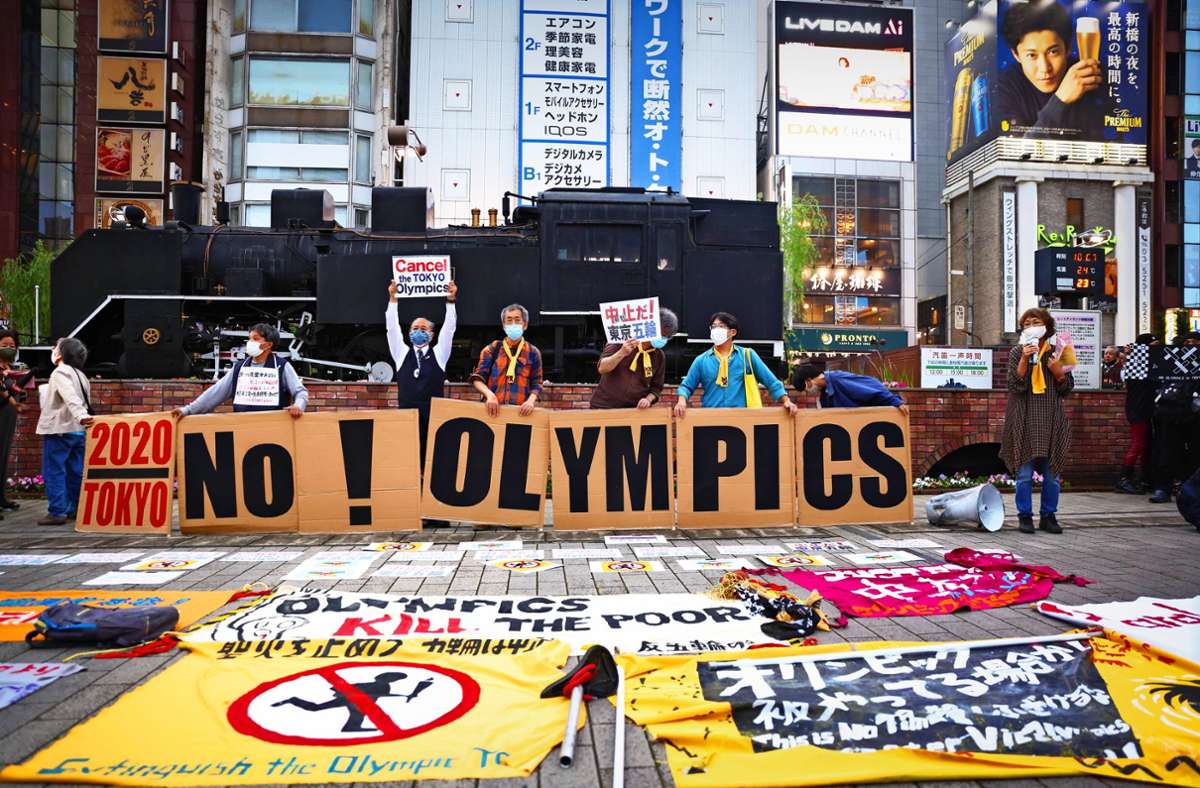 Olympische Spiele in Tokio: Japans Bevölkerung in Boykott-Stimmung