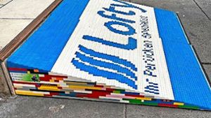 Bunte Lego-Rampen für mehr Barrierefreiheit in Sindelfingen