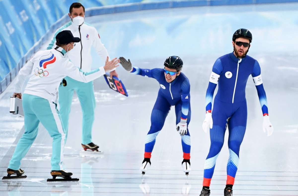 Olympia 2022: Eisschnellläufer entschuldigt sich nach Mittelfinger-Geste
