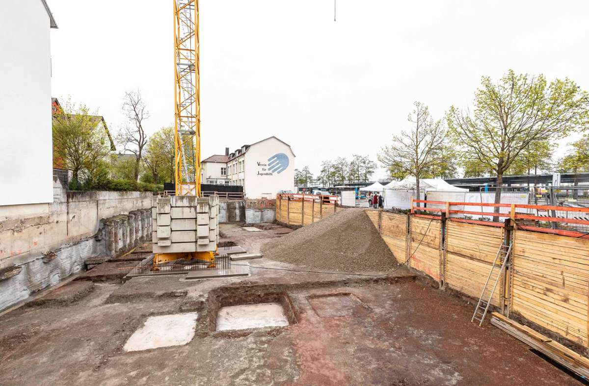 Hospiz-Baustelle in Böblingen: Talstraße halbseitig gesperrt