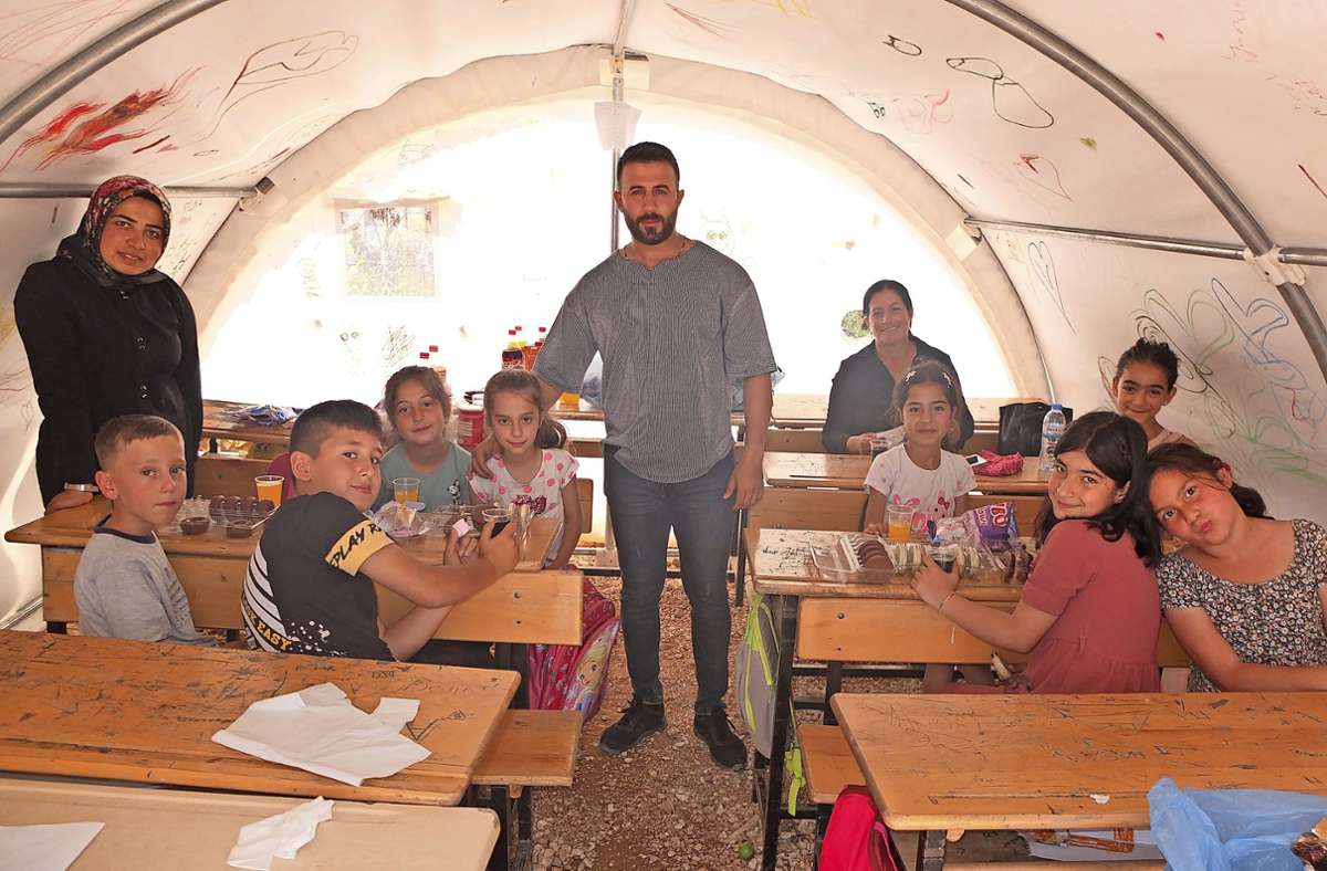 Sindelfinger Stiftsgymnasium sammelt Spenden für Türkei: Schmerzhafter Blick in ein Fass ohne Boden