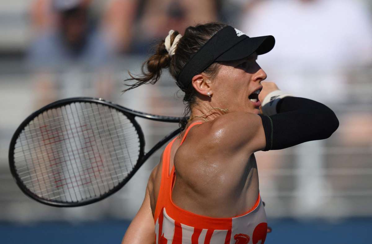 Petkovic hat vor den US Open bekannt gegeben, im Anschluss ihre Karriere beenden zu wollen. Foto: AFP/ANGELA WEISS