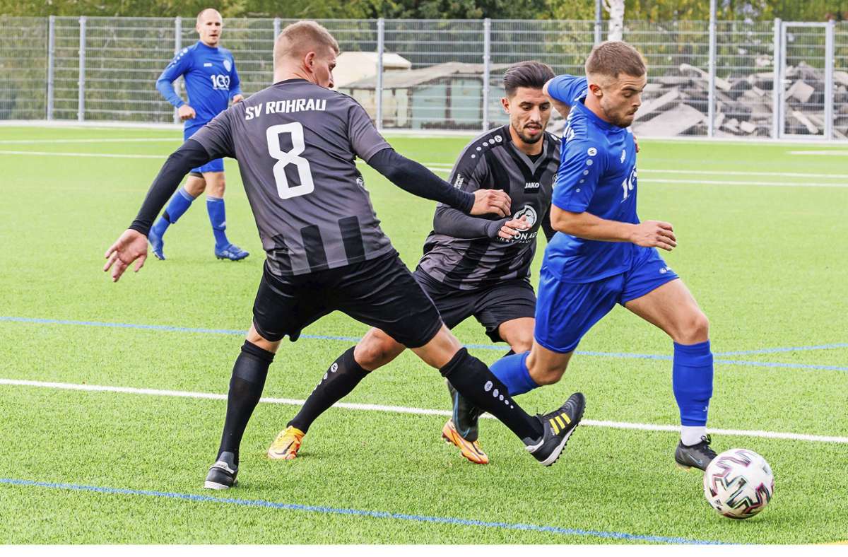 Fußball-Bezirksliga BB/CW: SV Rohrau müht sich ohne Selbstbewusstsein zu 2:1-Sieg