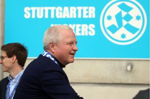 Rainer Lorz ist seit 2010 Präsident der Stuttgarter Kickers. Foto: Imago//Rudel