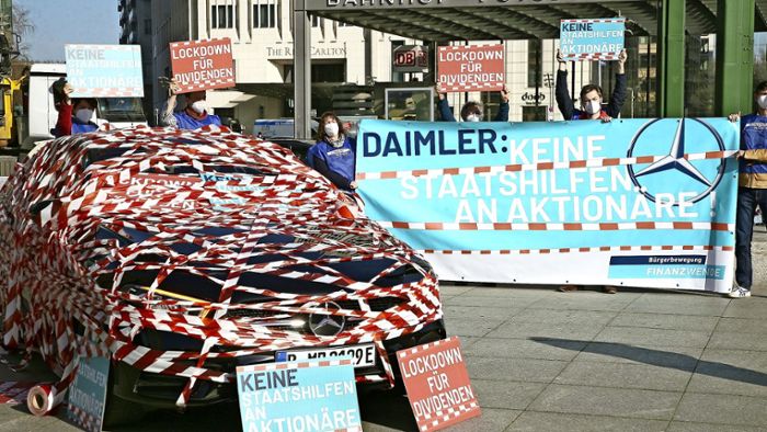 Daimler weist Kritik an Dividende zurück