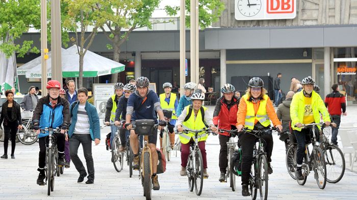 Per Fahrrad Kilometer für den Klimaschutz  sammeln