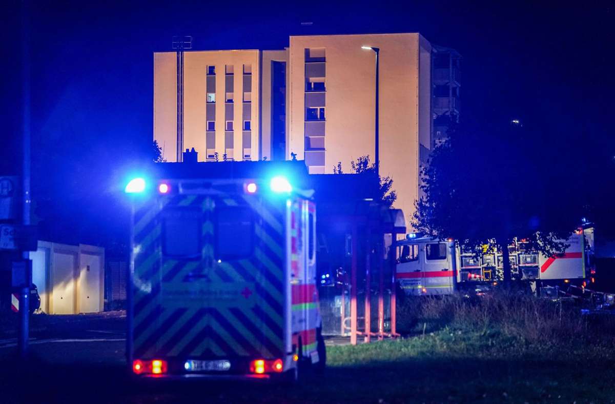 Festnahme in Kirchentellinsfurt: 23-Jährige soll Feuer in Hochhaus absichtlich gelegt haben