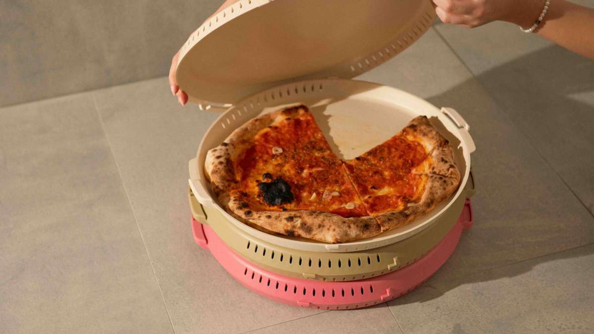 Mehrweg-Pizzakartons: Start-up bietet Lösung gegen Pizza-Müll