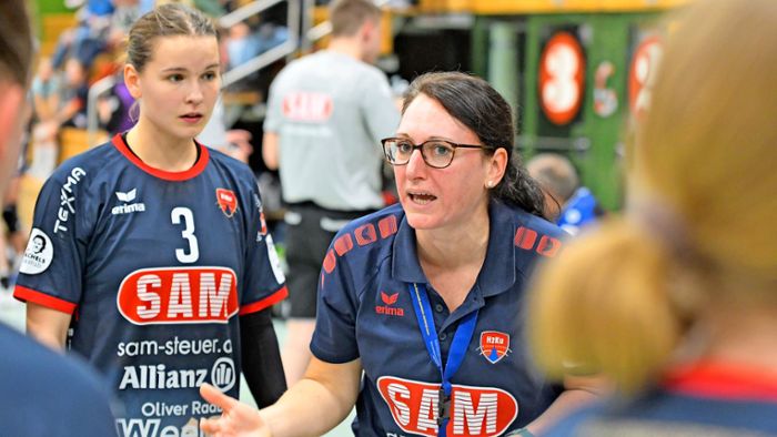 Handball bei der SG H2Ku Herrenberg: Frauen-Trainerin Melanie Schittenhelm hat ihre sportliche Heimat gefunden