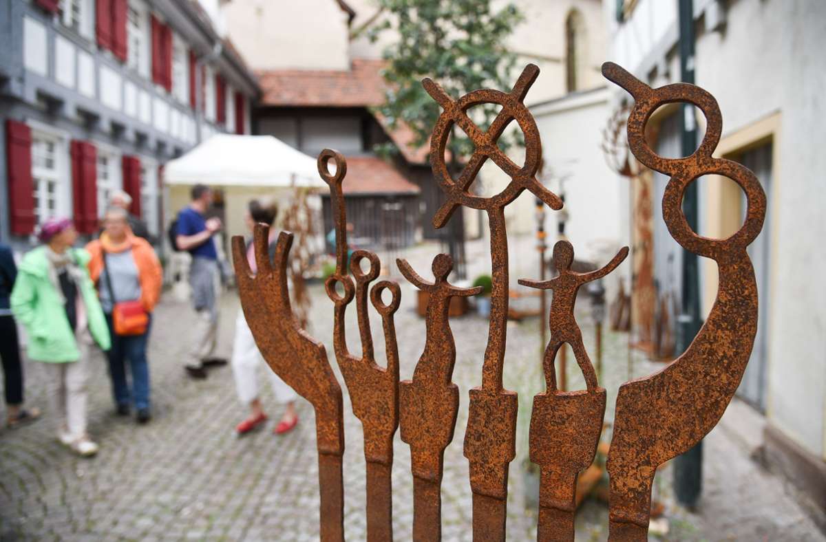 Herrenberg: Straßengalerie und Kunsthandwerkermarkt am Samstag