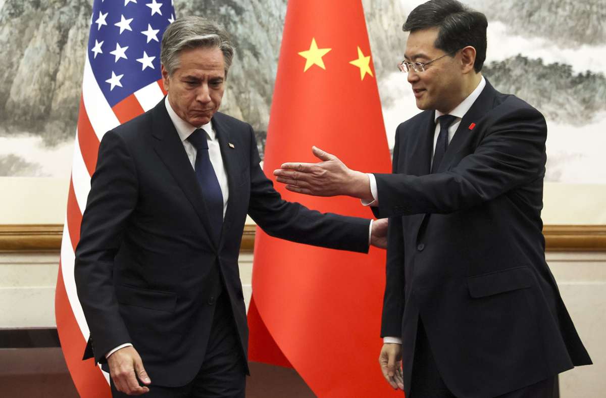 US-Außenminister in Peking: Blinken in China: Kühler Empfang, aber sie reden wieder