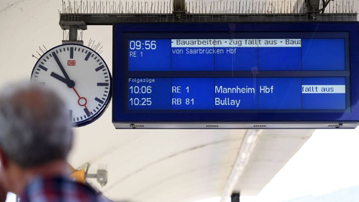 Wann werden die Züge pünktlicher?