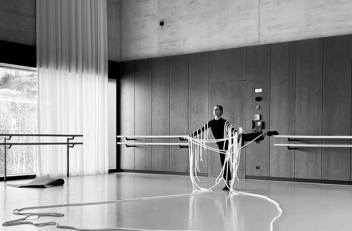 Cranko-Schule tanzt im Kunstmuseum: Neue Energie für Gegos  Seile