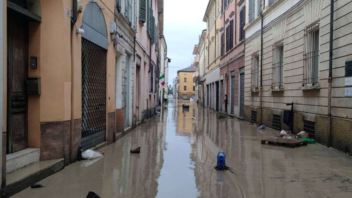 Wo sind Überschwemmungen in Italien? (Karte)